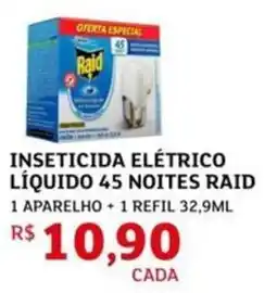 Assaí Atacadista Inseticida elétrico líquido 45 noites raid oferta