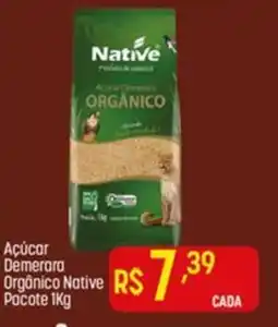 Muffato Açúcar Demerara Organico Native oferta