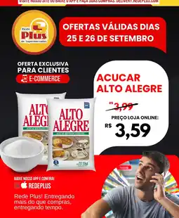 Rede Plus Supermercados Acucar alto alegre oferta