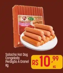 Muffato Salsicha Hot Dog Congelado Perdigão A Granel oferta