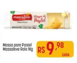 Muffato Massa para Pastel Massaleve Rolo oferta