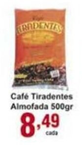 Rossi Supermercado Cafe Tiradentes Almofada 500g oferta