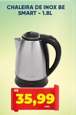 Tatico Chaleira de inox be smart oferta