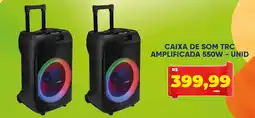 Tatico Caixa de som trc amplificada 550w - unid oferta