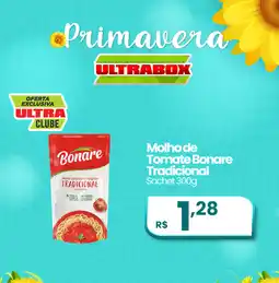 Ultrabox Molho de Tomate Bonare Tradicional Sachet oferta