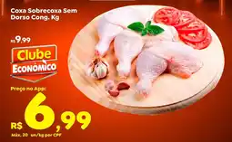 Econômico Atacadão Coxa Sobrecoxa Sem Dorso Cong. oferta