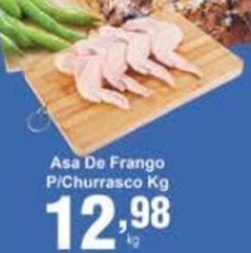 Rossi Supermercado Asa de Frango p/ Churrasco 1kg oferta