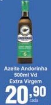 Rossi Supermercado Azeite Andorinha 500ml Vd Extra Virgem oferta