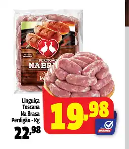 Supermercado Paraná Linguiça Toscana Na Brasa Perdigão oferta
