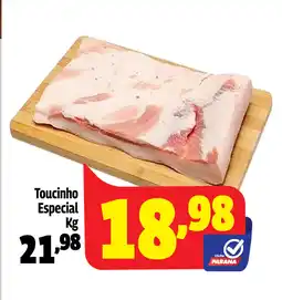 Supermercado Paraná Toucinho Especial oferta
