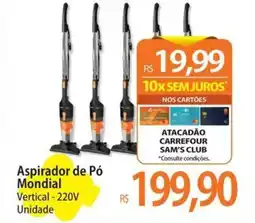 Atacadão Aspirador de Pó Mondial Vertical - 220V Unidade oferta