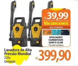 Atacadão Lavadora de Alta Pressão Mondial 220v Unidade oferta