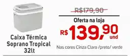 Supermercados Magia Caixa Térmica Soprano Tropical oferta