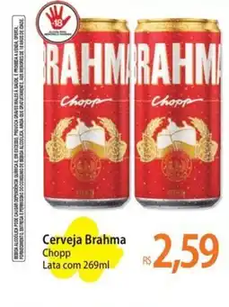 Atacadão Cerveja Brahma Chopp oferta