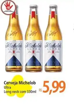 Atacadão Cerveja Michelob Ultra Long neck oferta