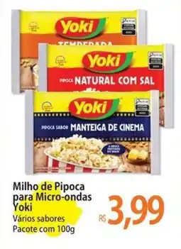Atacadão Milho de Pipoca para Micro-ondas Yoki oferta