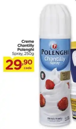 Carrefour Creme Chantilly Polenghi Spray, oferta