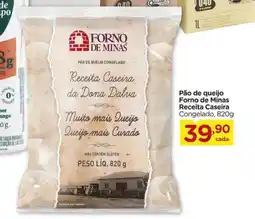 Carrefour Pão de queijo Forno de Minas Receita Caseira oferta