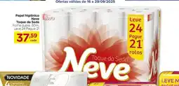 Carrefour Papel higiênico Neve Toque da Seda oferta