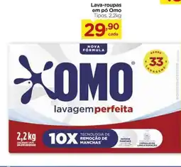 Carrefour Lava-roupas em pó Omo Tipos, oferta