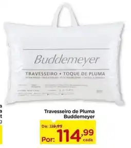Carrefour Travesseiro de Pluma Buddemeyer oferta