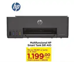 Carrefour Multifuncional HP Smart Tank 581 AIO oferta