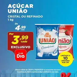 Dia Açúcar união oferta