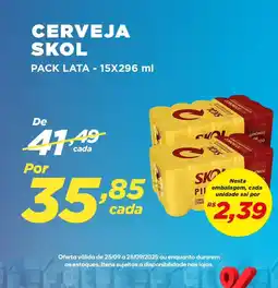 Dia Cerveja skol oferta
