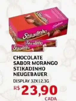 Assaí Atacadista Chocolate sabor morango stikadinho neugebauer oferta
