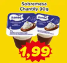 Fonte Nova Sobremesa Chantily oferta