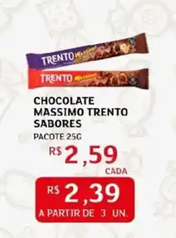 Assaí Atacadista Chocolate massimo trento sabores oferta