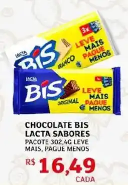 Assaí Atacadista Chocolate bis lacta sabores oferta