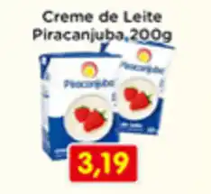 Fonte Nova Creme de Leite Piracanjuba oferta