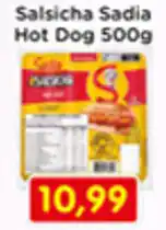 Fonte Nova Salsicha Sadia Hot Dog oferta