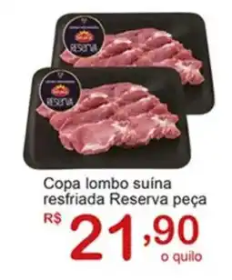 Giga Atacado Copa lombo suína resfriada Reserva peça oferta