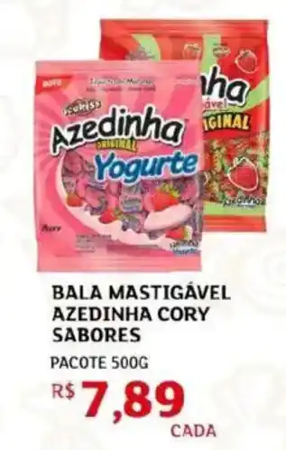 Assaí Atacadista Bala mastigável azedinha cory sabores oferta