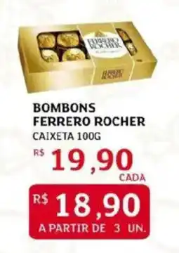 Assaí Atacadista Bombons ferrero rocher caixeta oferta