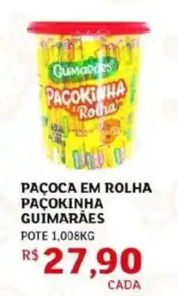 Assaí Atacadista Paçoca em rolha paçokinha guimarães oferta