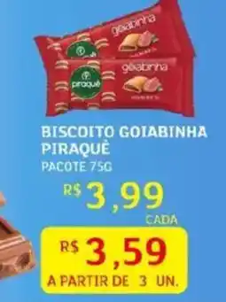 Assaí Atacadista Biscoito goiabinha piraquê oferta