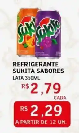Assaí Atacadista Refrigerante sukita sabores lata oferta
