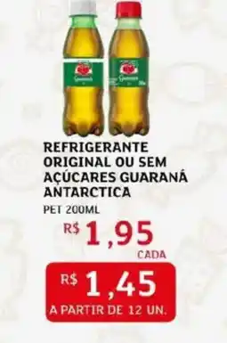 Assaí Atacadista Refrigerante original ou sem açúcares guaraná antarctica oferta