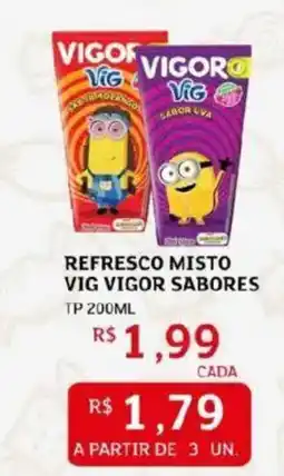Assaí Atacadista Refresco misto vig vigor sabores oferta