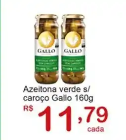 Giga Atacado Azeitona verde s/ caroço Gallo oferta
