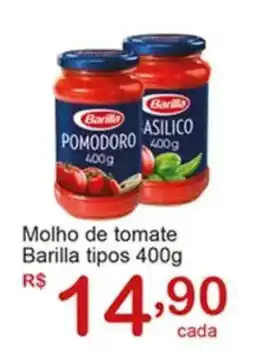 Giga Atacado Molho de tomate Barilla tipos oferta