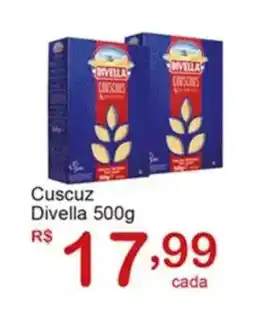 Giga Atacado Cuscuz Divella oferta