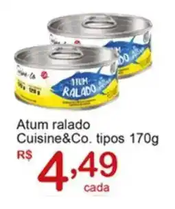 Giga Atacado Atum ralado Cuisine&Co. tipos oferta