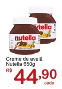 Giga Atacado Creme de avelã Nutella oferta