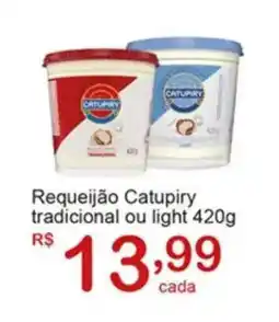 Giga Atacado Requeijão Catupiry tradicional ou light oferta