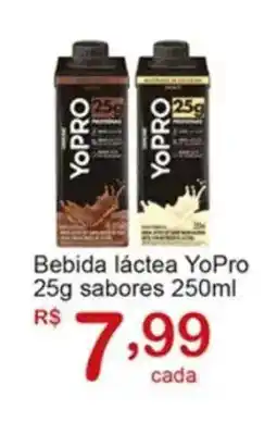 Giga Atacado Bebida láctea YoPro 25g sabores oferta