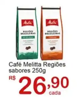Giga Atacado Café Melitta Regiões sabores oferta
